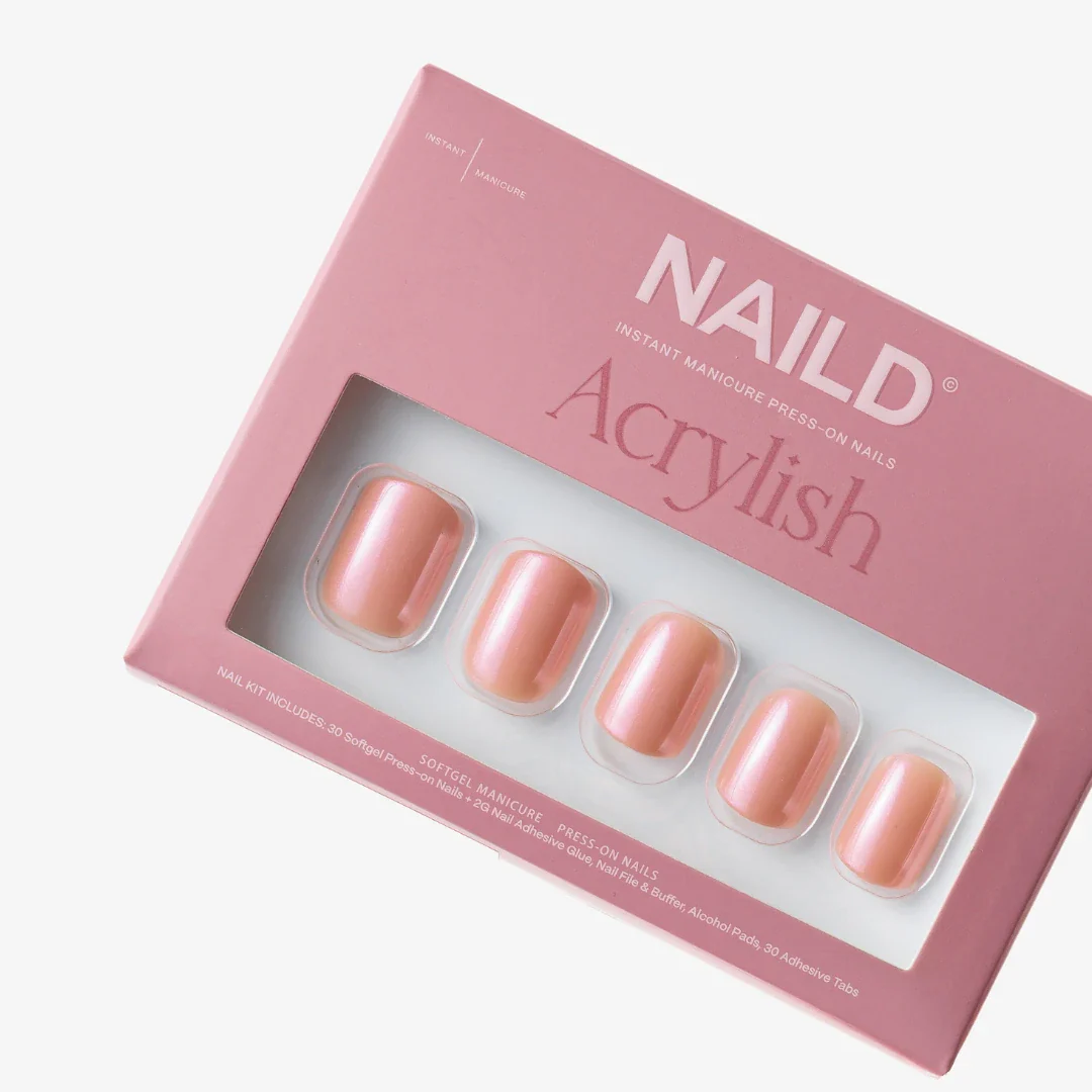 Glazed Rose xs square  Softgel Press on Nails (inkl. Klebesticker & Nagelkleber) - Image 7