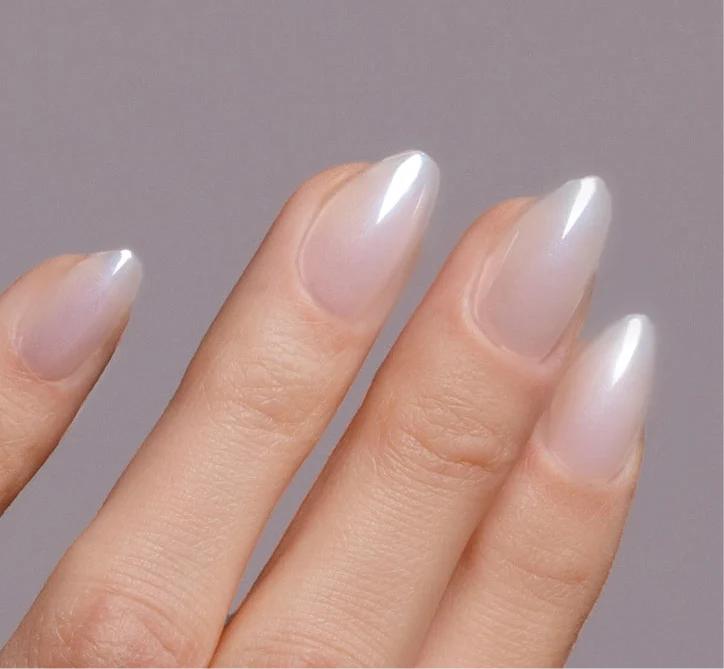 Hailey almond Softgel Press on Nails (inkl. Klebesticker & Nagelkleber) - Image 4