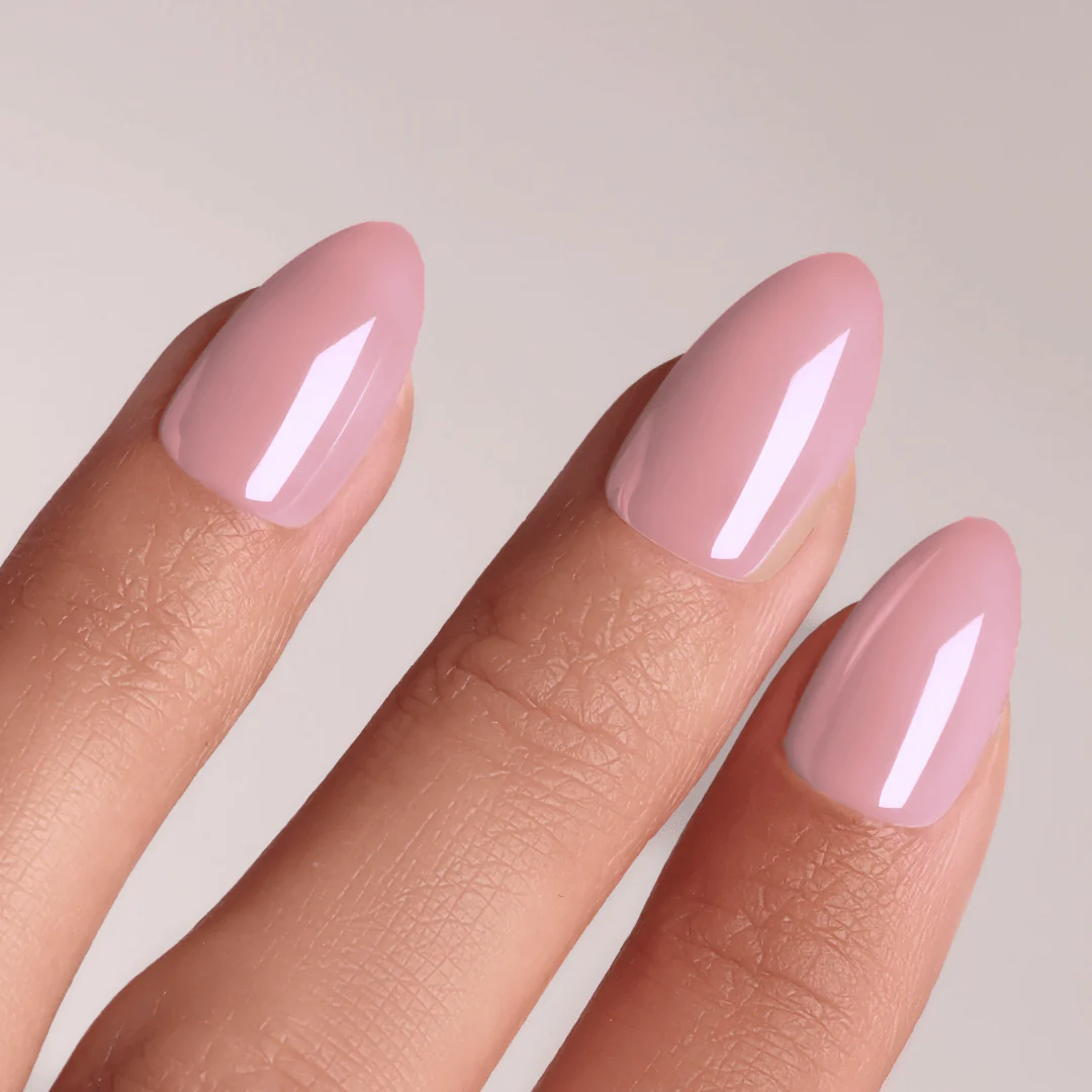 Pearly Almond Softgel Press On Nails (inkl. Klebesticker & Nagelkleber) - Image 3