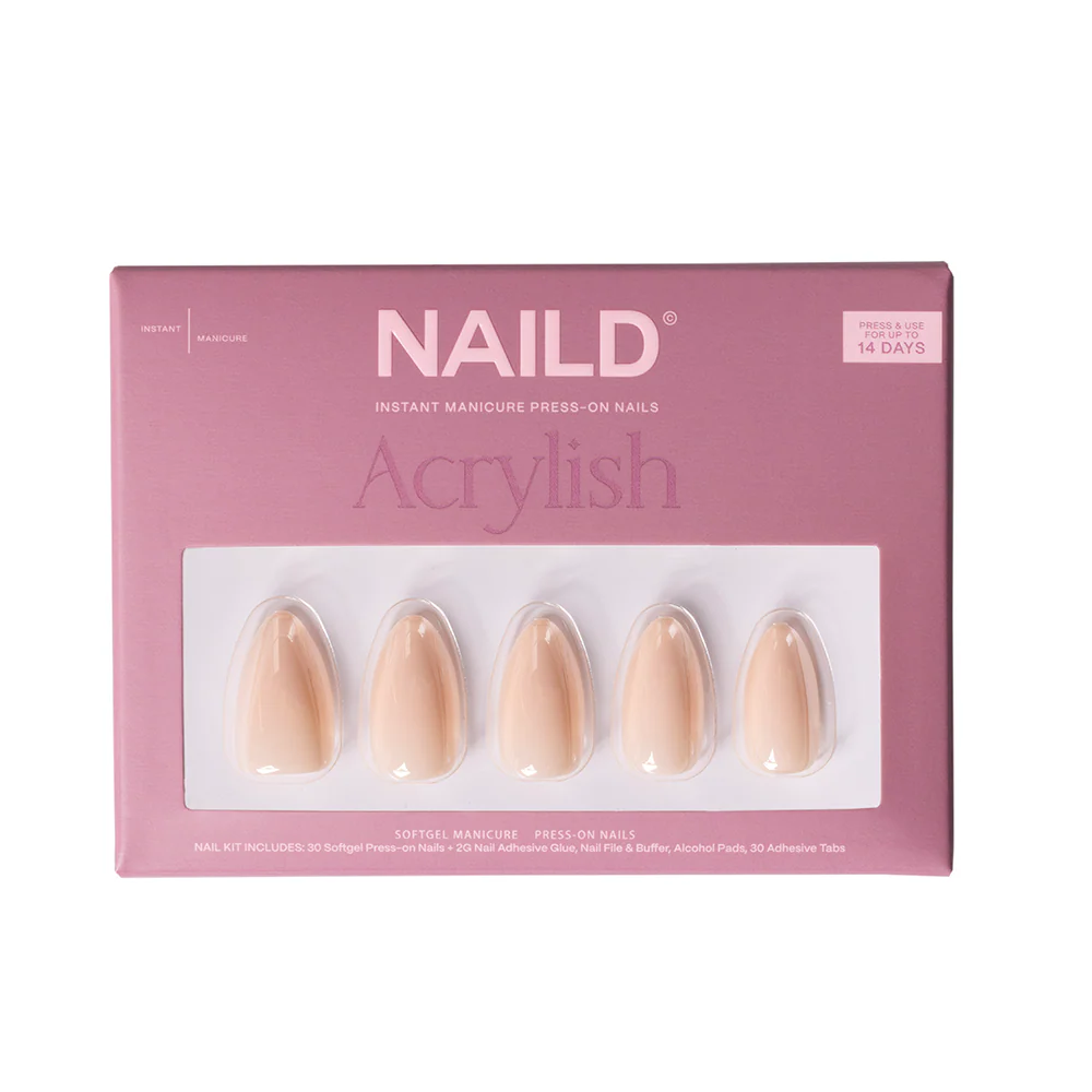 Prism almond Softgel Press On Nails (inkl. Klebesticker & Nagelkleber) - Image 4