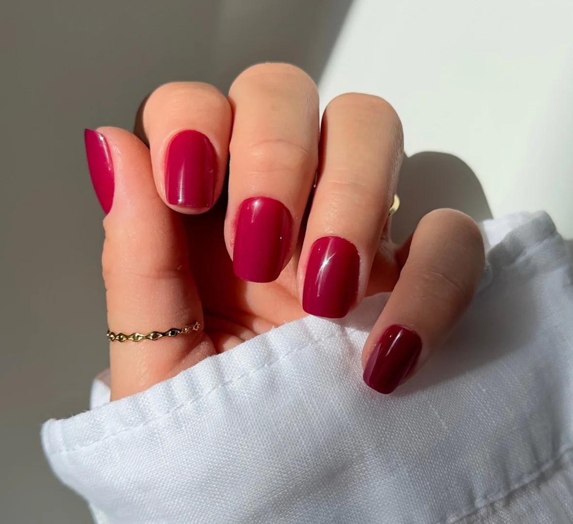 Ruby short s square Softgel Press On Nails (inkl. Klebesticker & Nagelkleber) - Image 2