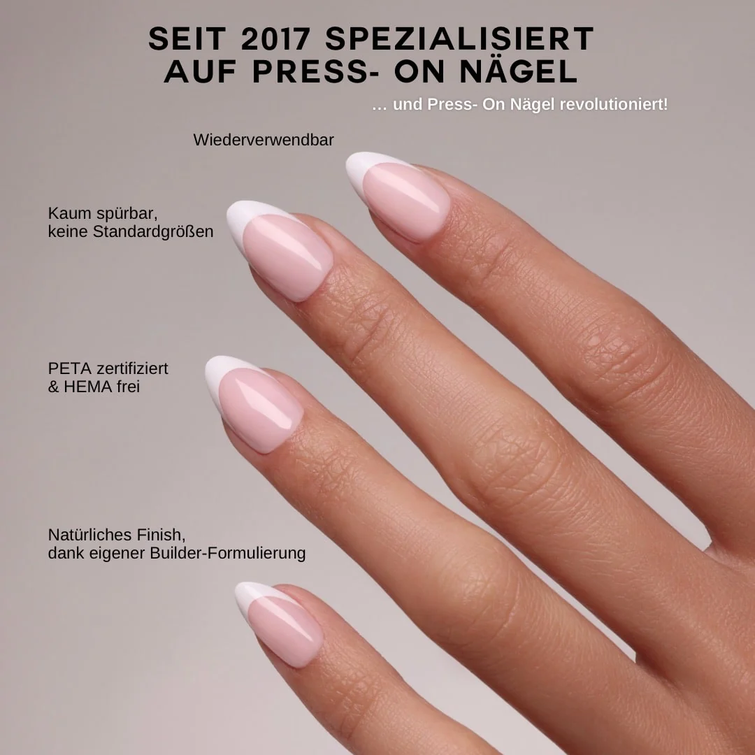 Glitter extra-long Press On Nails (inkl. Nagelkleber) - Image 7