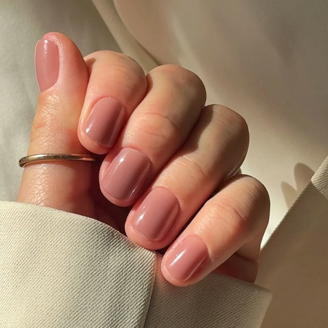 Vintage short XXS Square Softgel Press On Nails (inkl. Klebesticker & Nagelkleber) - Image 2